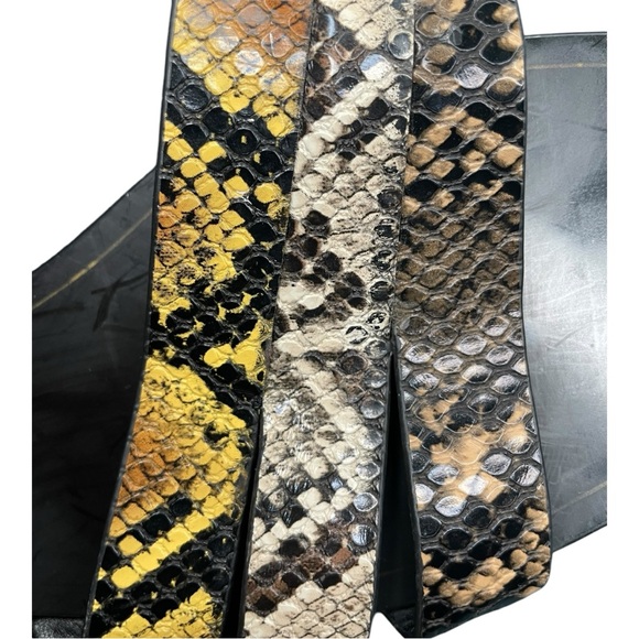 Zara multicolor, snakeskin sandal - Picture 2 of 4